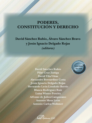 cover image of Poderes, constitución y derecho.